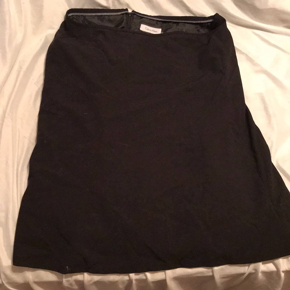 Calvin Klein - Black Midi Skirt